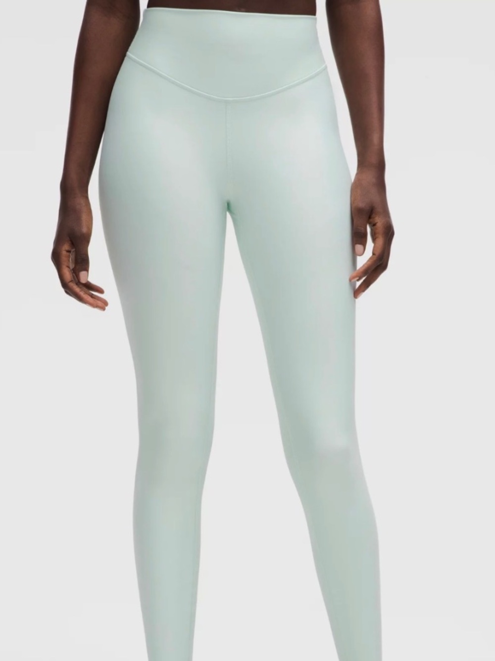 Lululemon Align high-rise pants in light green